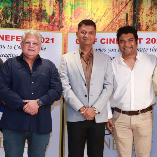 Siddharth Jadhav, Mahesh kothare at Gulf cine fest program