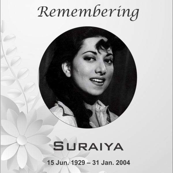 remembering Actress and Singer Suraiya