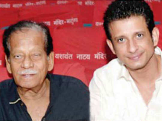actor arvind joshi with son sharman joshi