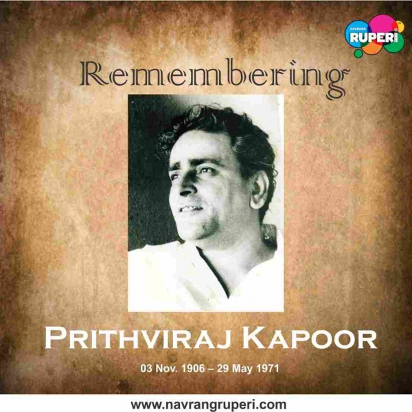Remembering the Legendary Actor Prithviraj Kapoor