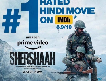 SherShaah became the Most Popular Original language film on IMDb