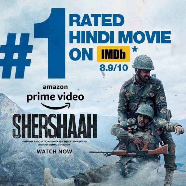 SherShaah became the Most Popular Original language film on IMDb