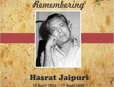 Remembering Hasrat Jaipuri renowned lyricist of Hindi cinema