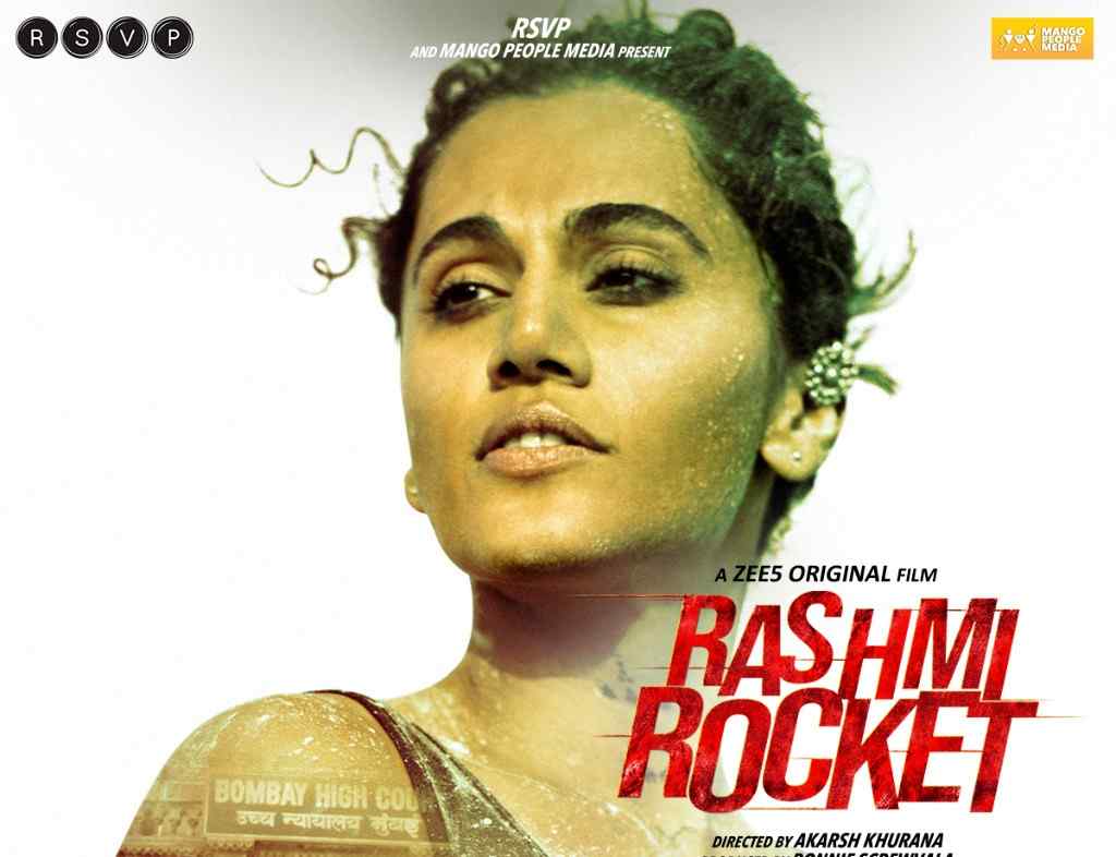 Zee5 announces its upcoming original film 'Rashmi Rocket' Starring Taapsee Pannu