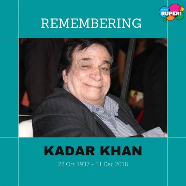 Remembering Hindi Cinema's Finest Actor Kader Khan