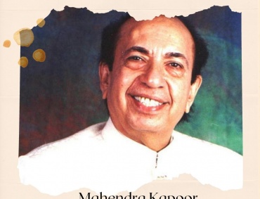 Remembering Renowned Singer Mahendra Kapoor on his birth anniversary and the story of first song