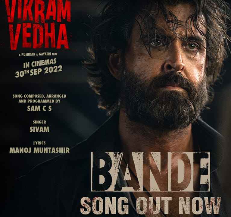 Vikram Vedha's second song 'Bande' released