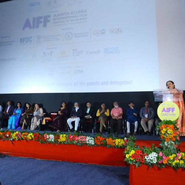 A grand finale of the Ajanta Ellora International Film Festival.
